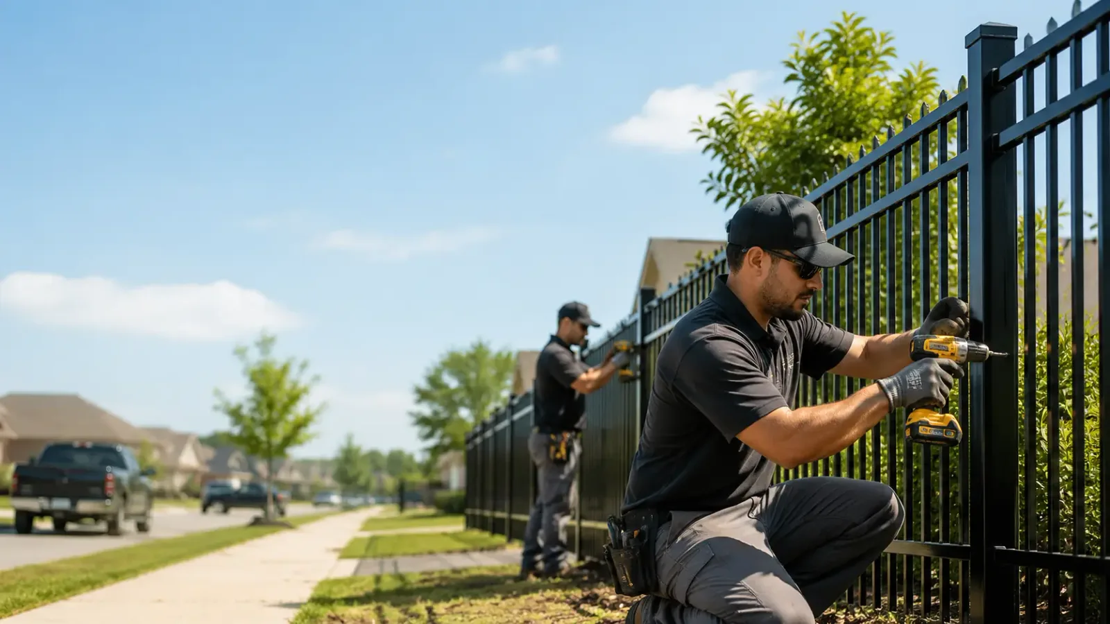 Metal Fence Installation in Lugoff, SC